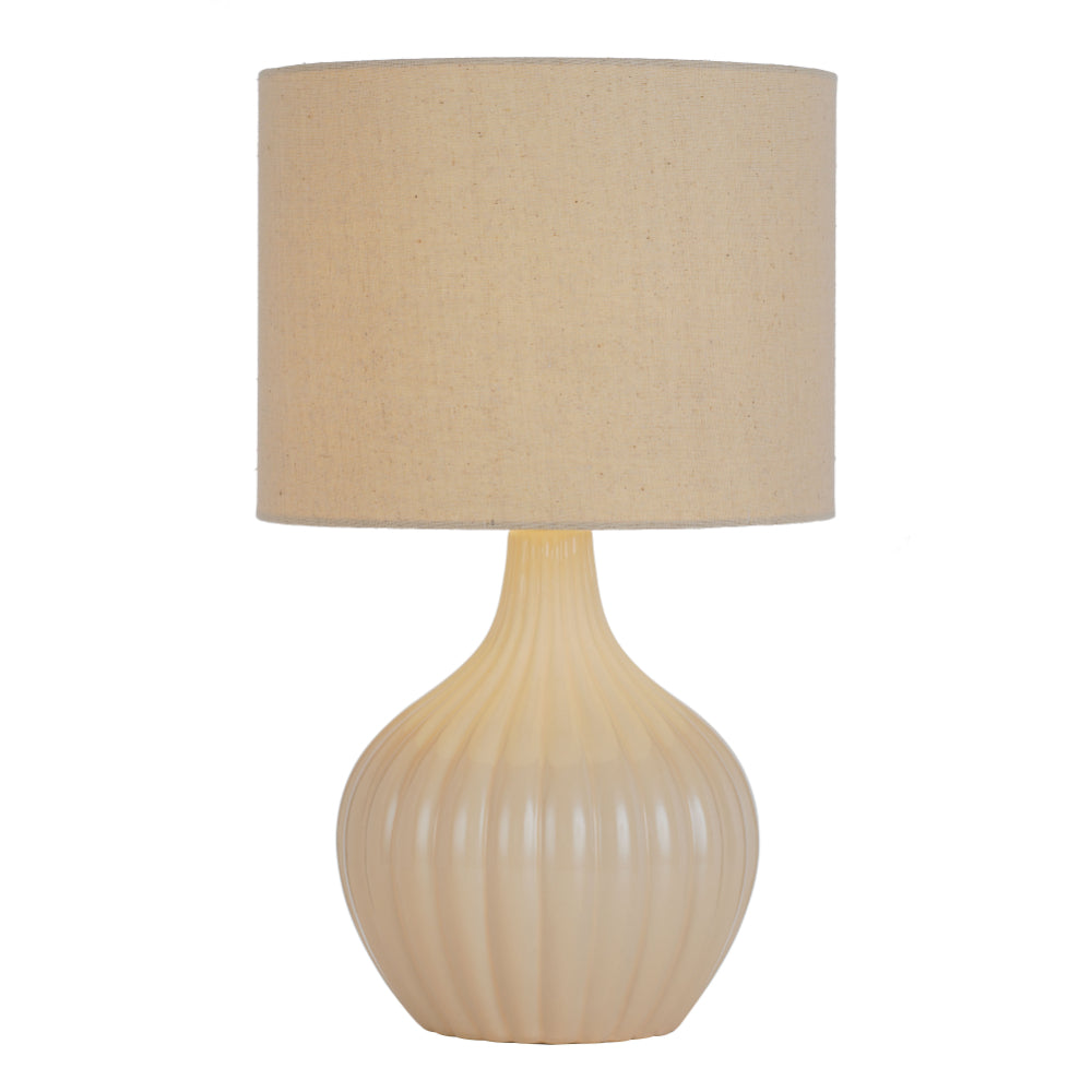 NORD CERAMIC TABLE LAMP Cream