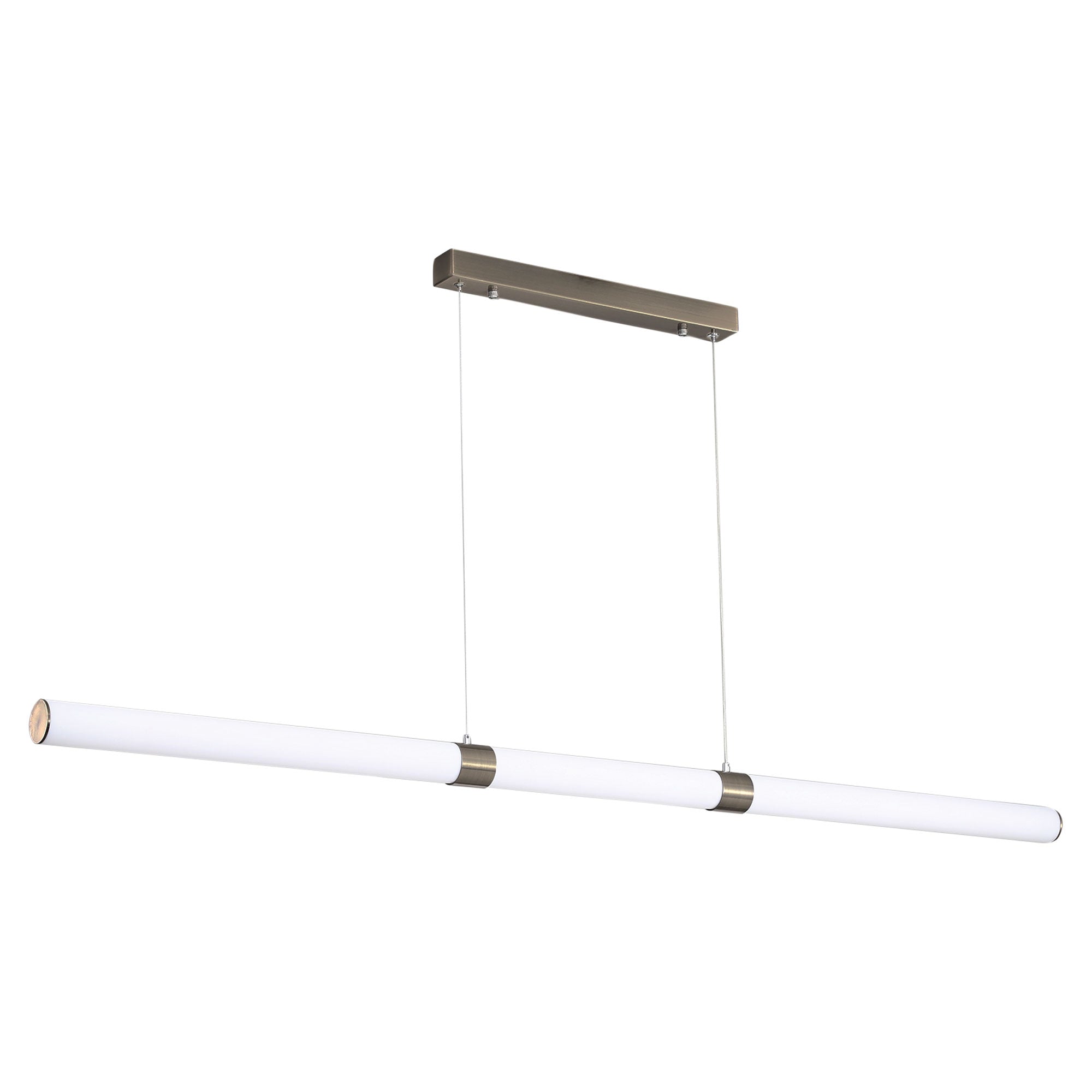 Oriel Lighting KALLITA Opal Matt TriColour LED Linear Pendant