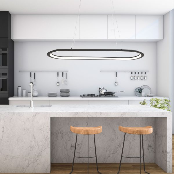 Oriel Lighting OVALE TriColour LED Pendant Light