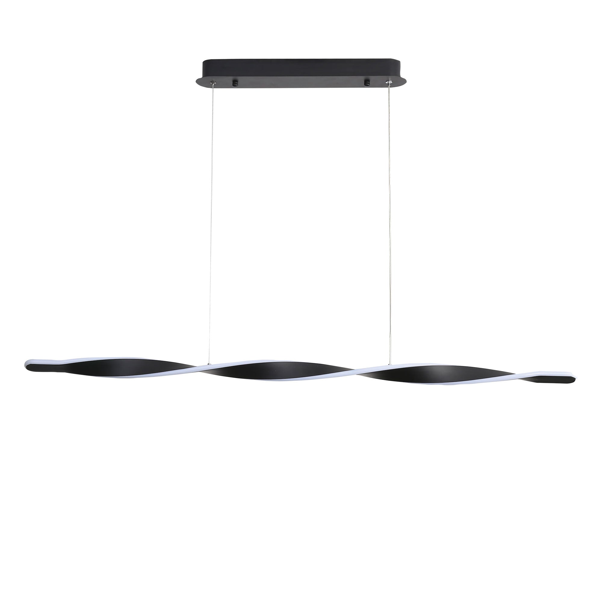 Oriel Lighting AEON TriColour LED Pendant Black