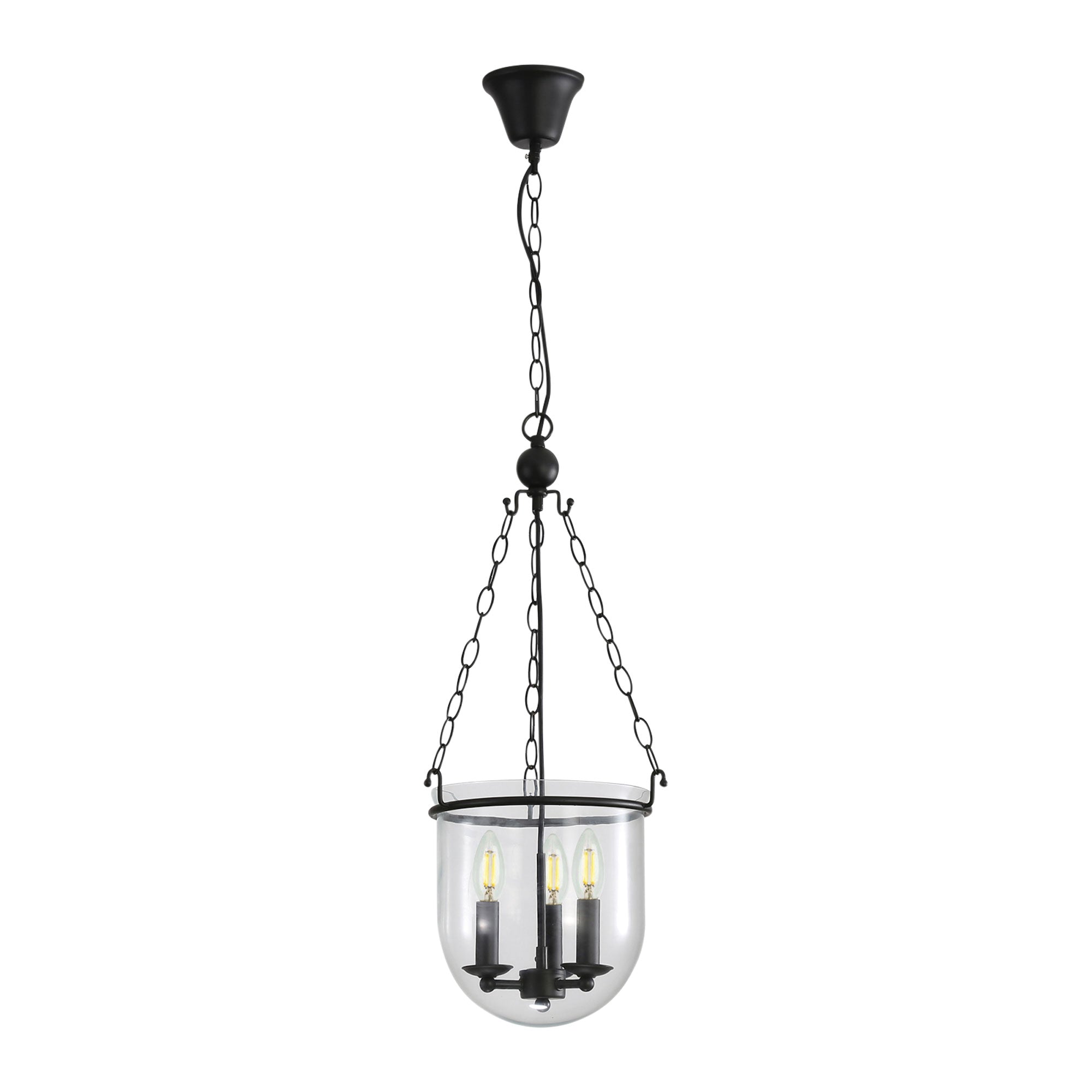 Oriel Lighting WESTON Traditional Glass Pendant