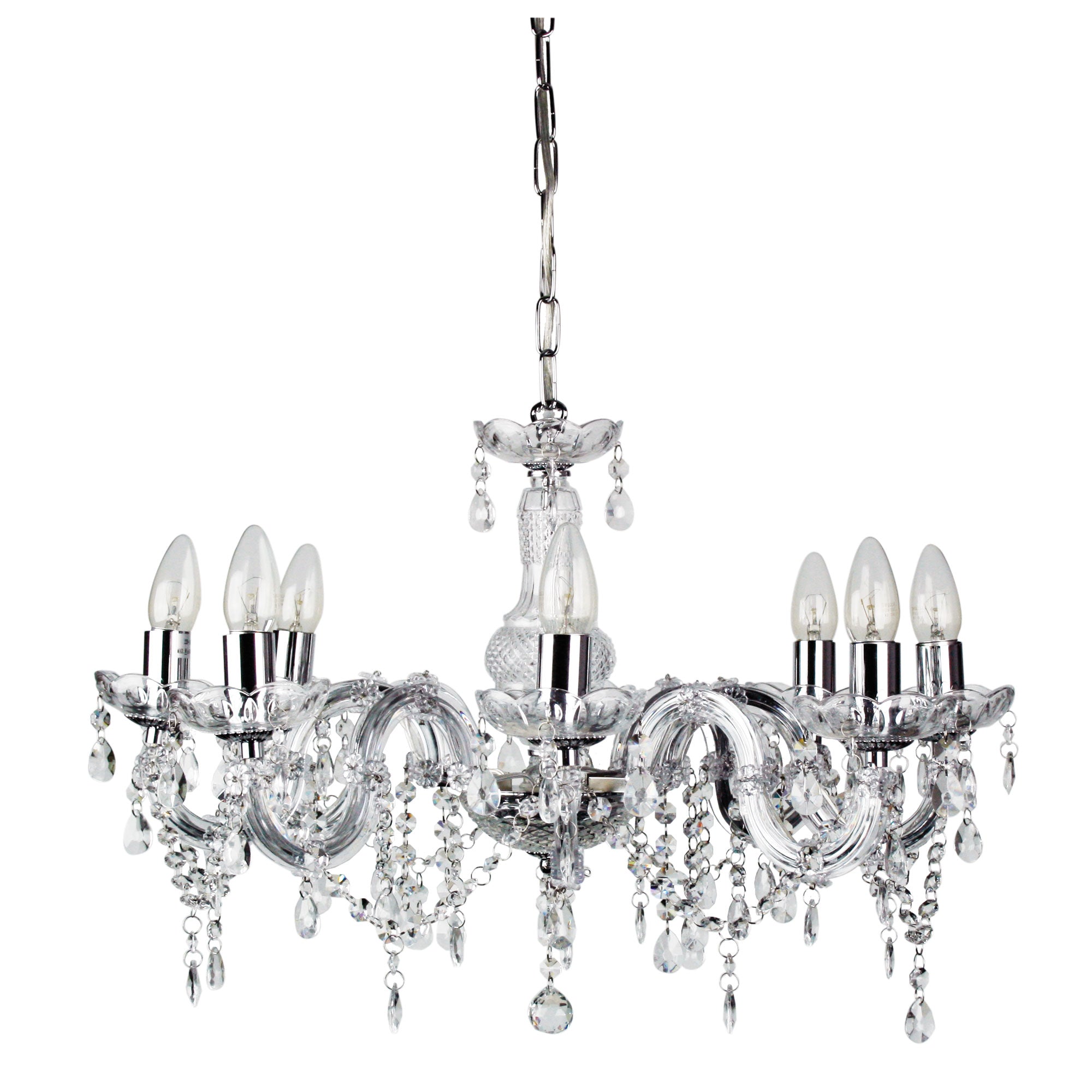 Oriel Lighting MARIE THERESE 8 LIGHT Classic Chandelier Pendant