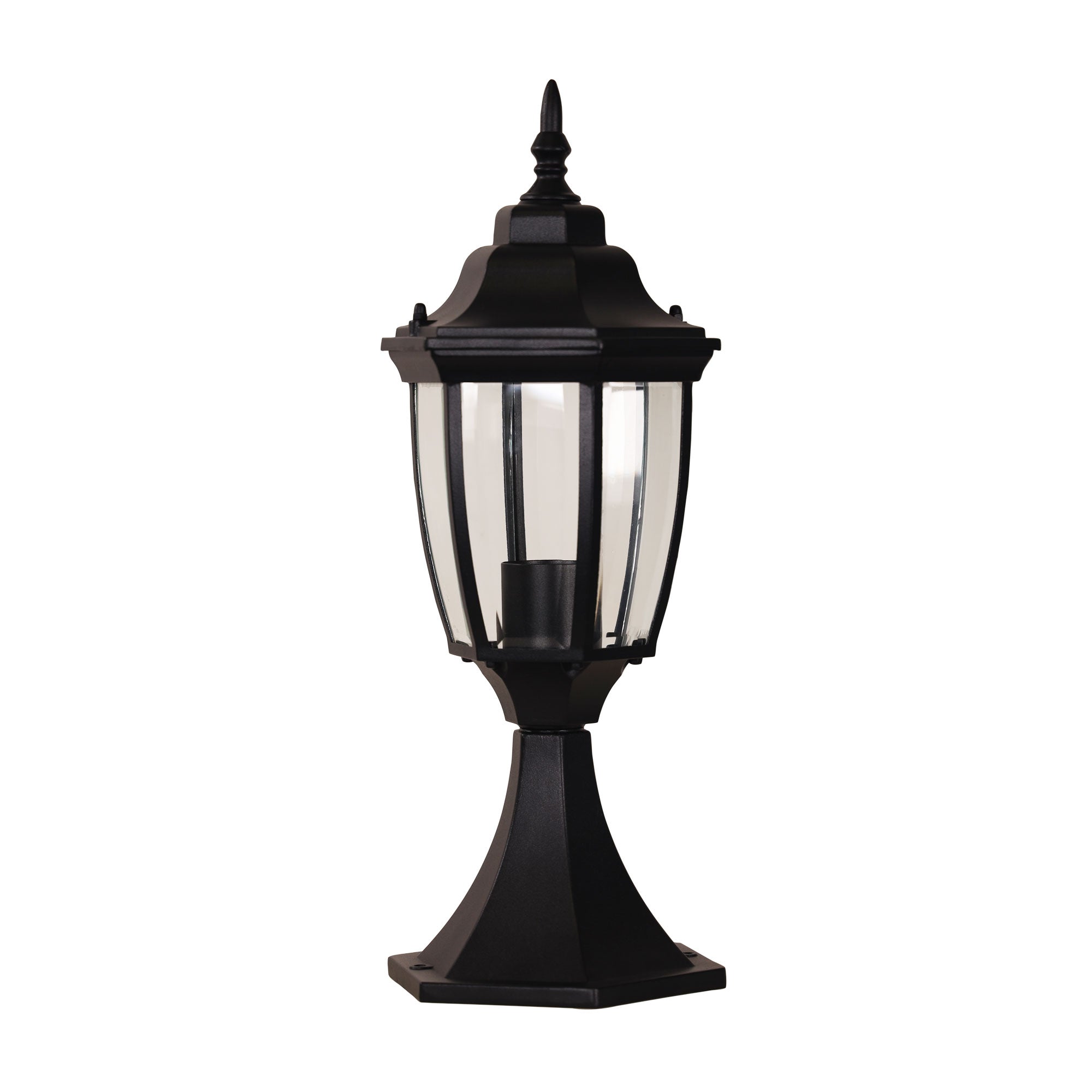 Oriel Lighting HIGHGATE NEWELL BLACK