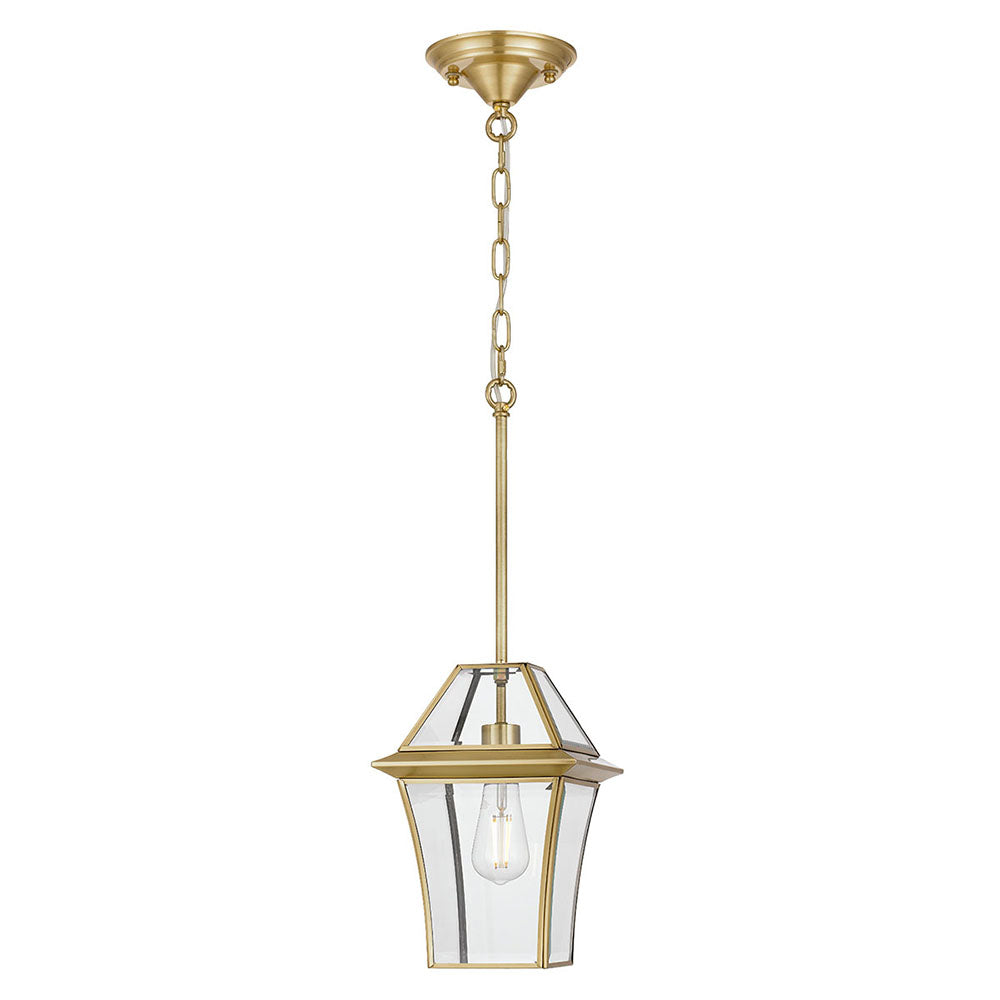 Telbix Lighting: RYE 20 SOLID BRASS PENDANT
