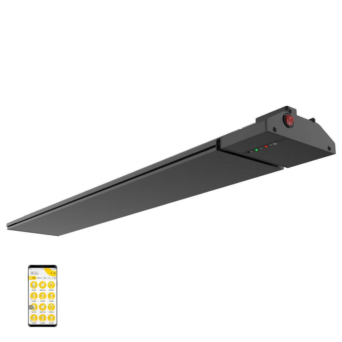 Alfresco Ikuü Smart Wi-Fi Strip Heater With Remote Control