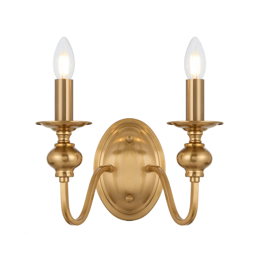 Telbix Lighting SIEDEL 2 LIGHT WALL LIGHT