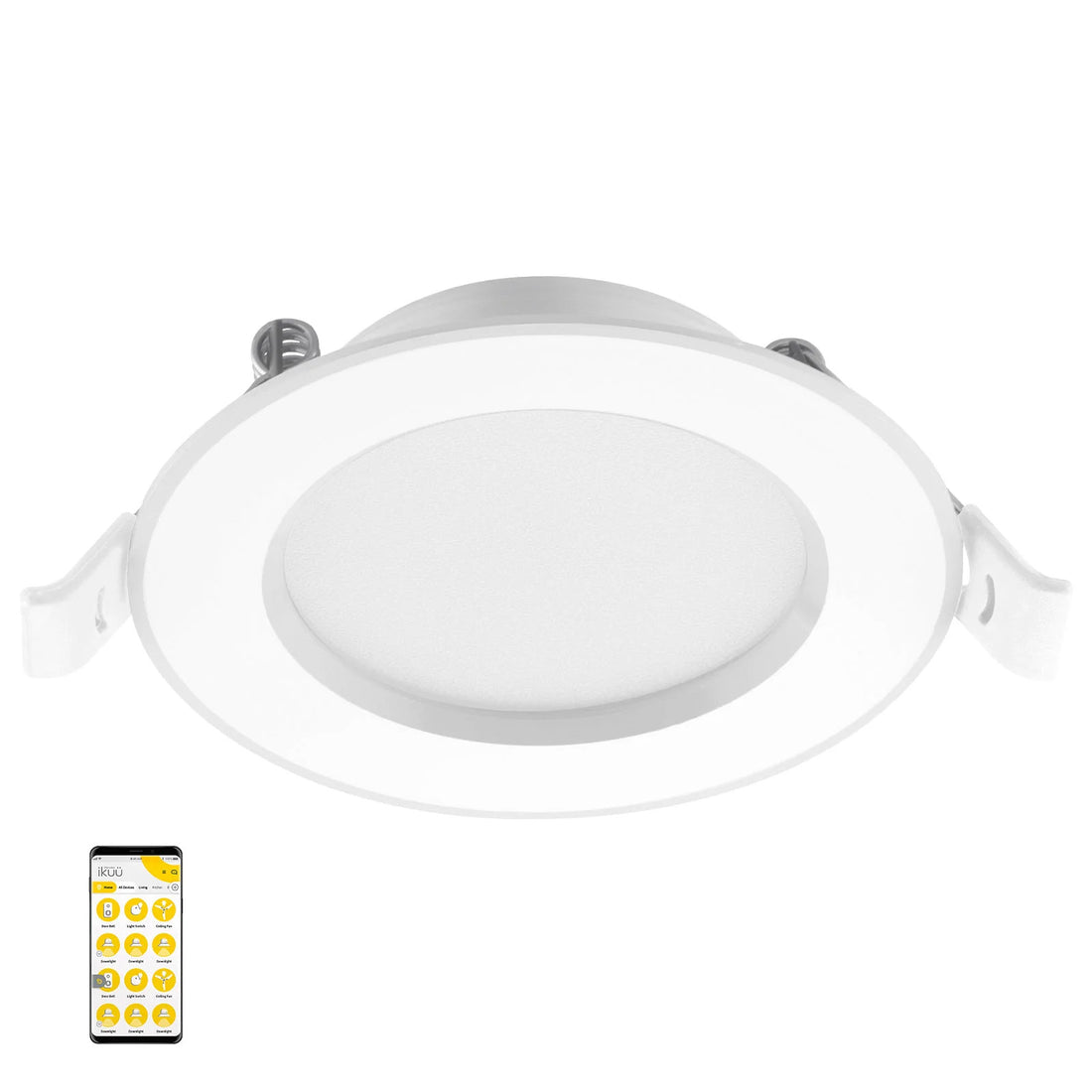 Walter 10W 90mm Ikuü Smart Wi-Fi CCT LED Smart Downlight