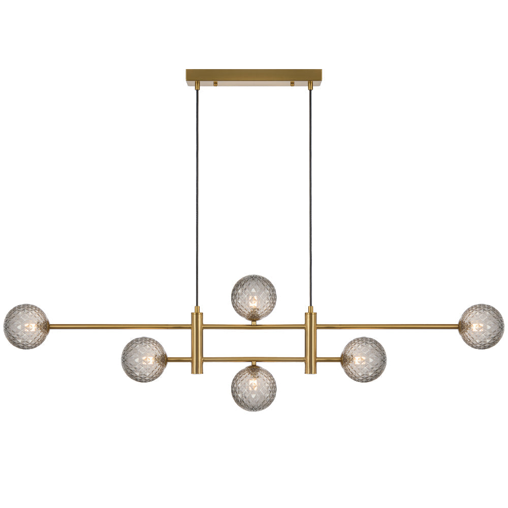 Telbix Lightings: TYSON 6 LIGHT PENDANT