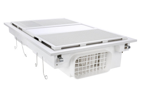 TRADELIKE Sirocco Slim Bathroom LED Light Heater Exhaust Fan IXL Phoenix Sahara