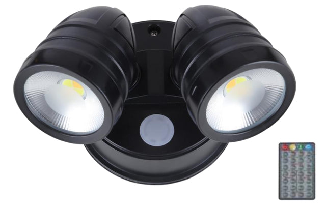 Lawell Lighting Suka Twin Spotlight with Sensor