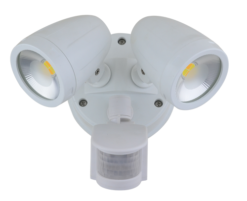 Lawell Lighting VACCUS Twin Spotlight with Sensor