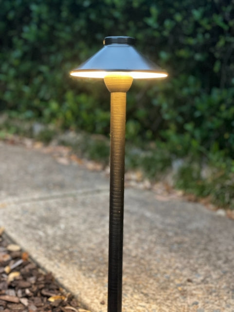 Pro Light Club Brass Path Light PPLB02