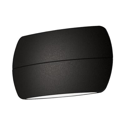 Domus BELL-13 240V 13W Two Way LED Wall Light - Textured Black
