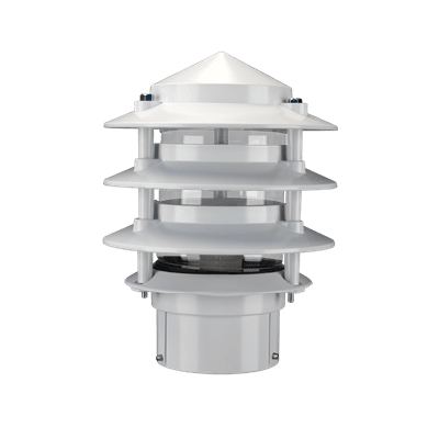 BL-100 Three Tier Bollard Head E27 Garden Light - Powder Coated Finish / E27