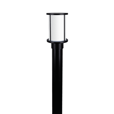 BL-400 HEAD C/W 1M POST BLACK
