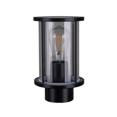 BL-400 BOLLARD HEAD 76MM E27 BLACK