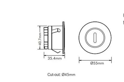 3W LED STEP LIGHT (STEP-513/TC)