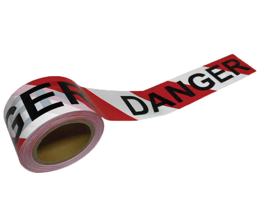 30105NLS - Danger tape 100mtrs/Roll - ONE STOP LIGHTING