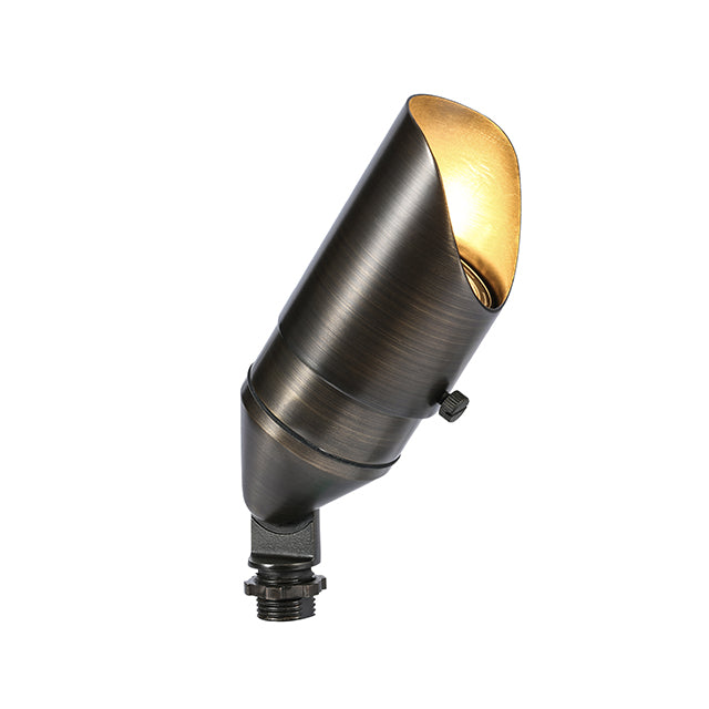 Pro Light Club Brass Directional Spike light With Light - PSL2700WB