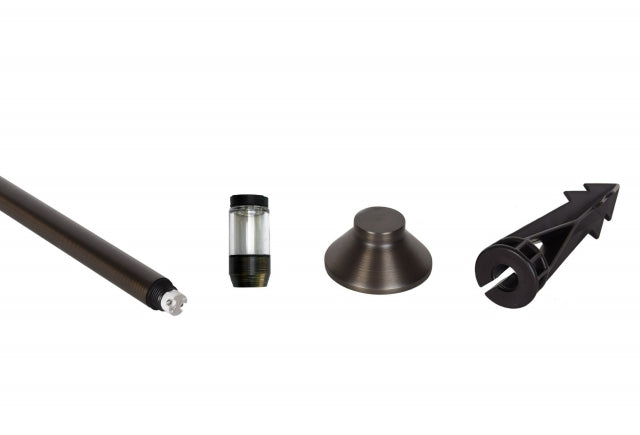 Pro Light Club Brass Path Light PPL2301WB