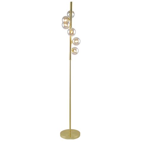 Vencha Midday-FL-6L Floor Lamp Golden