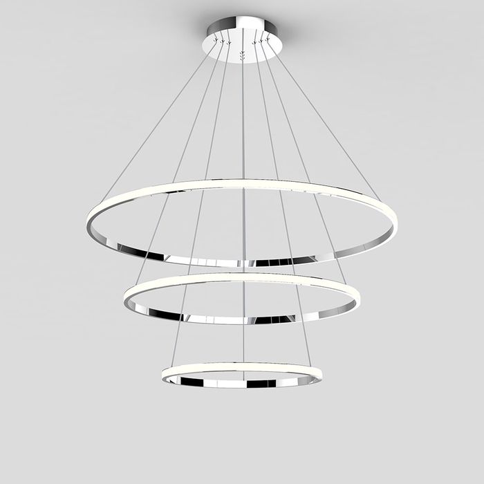Vencha Lighting Crown 3 Ring Pendant Light