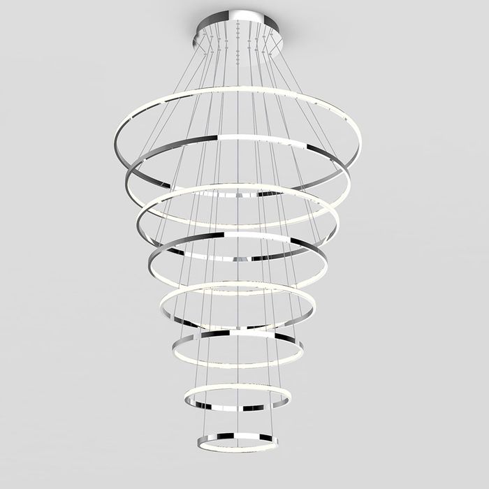 Vencha Lighting Crown-8 Ring Pendant Light