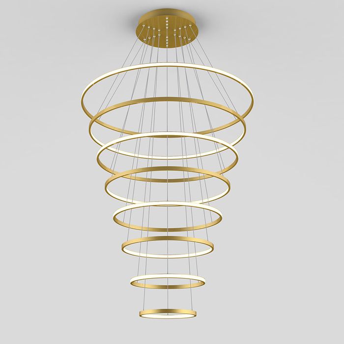 Vencha Lighting Crown-8 Ring Pendant Light