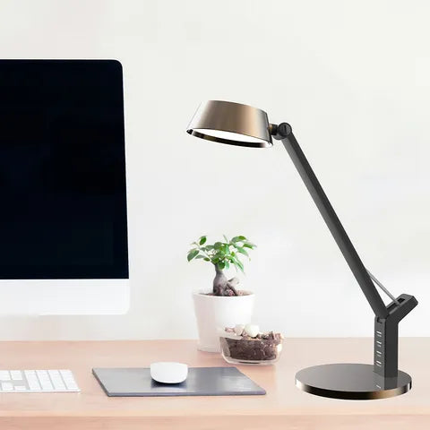 Vencha Lighting Hilda 8w LED Desk Lamp Gold