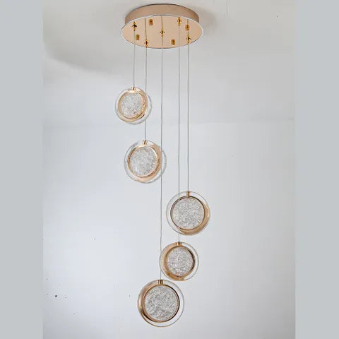Vencha Lighting Yoyo-5 Pendant Light Round