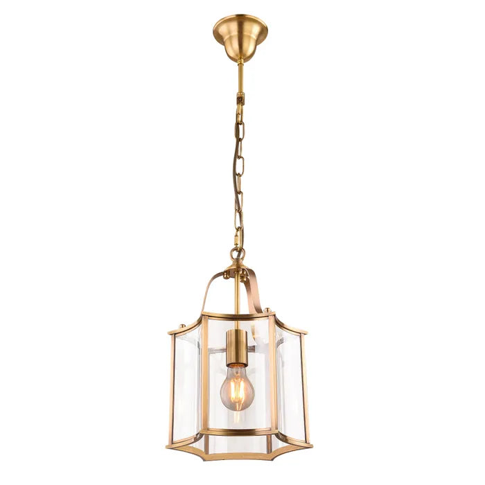 Vencha Lighting Brentwood Gold Pendant Lights Small