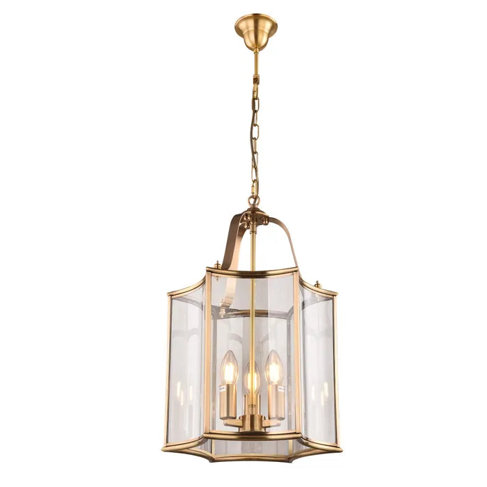 Vencha Lighting Brentwood Gold Pendant Lights Medium