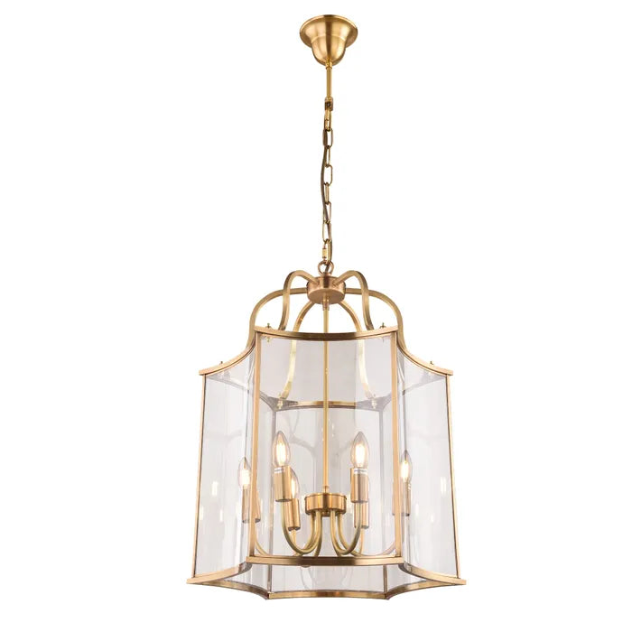 Vencha Lighting Brentwood Gold Pendant Lights Large
