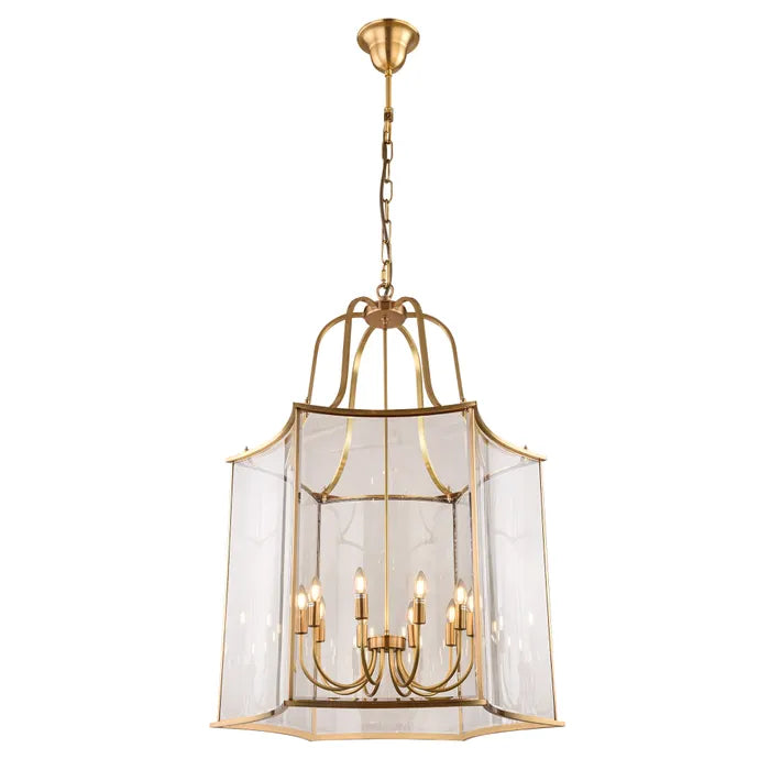 Vencha Lighting Brentwood Gold Pendant Lights Extra Large