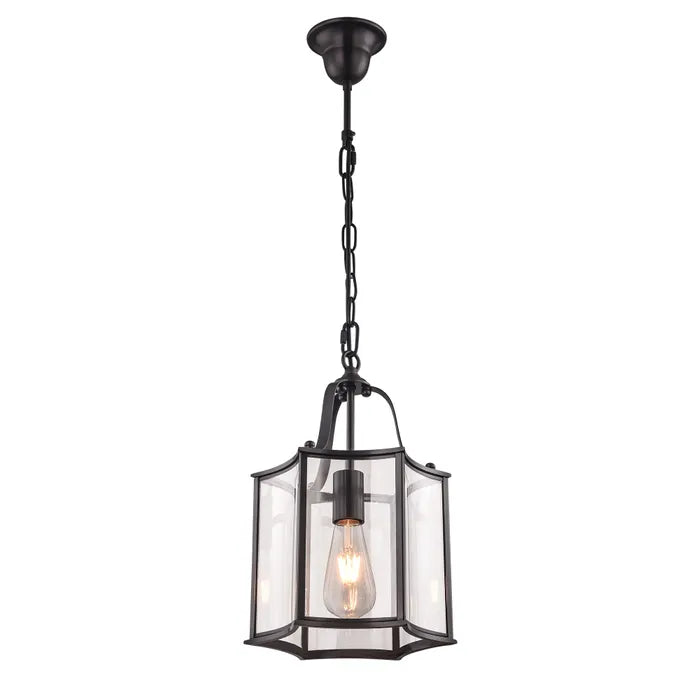 Vencha Lighting Brentwood Black Pendant Lights Small