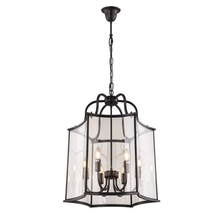 Vencha Lighting Brentwood Black Pendant Lights