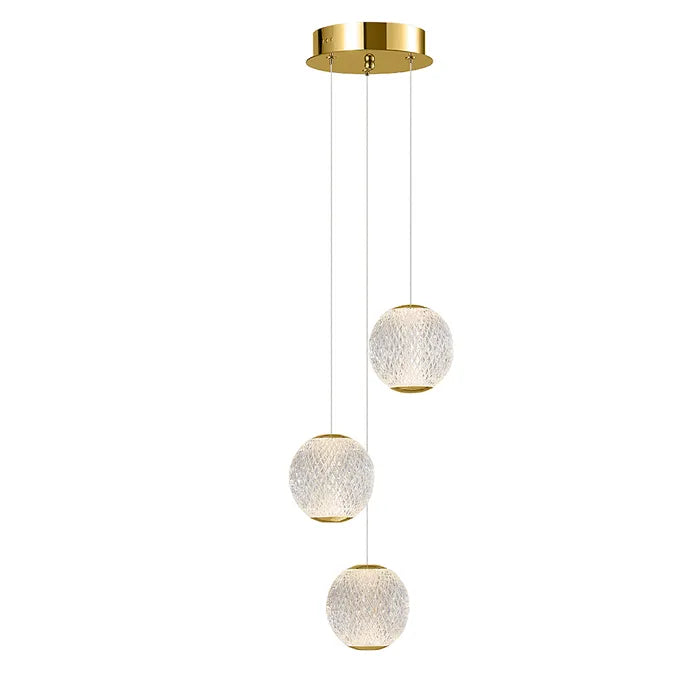 Vencha Langdon Gold Pendant Lights