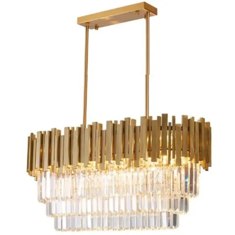 QZAO Lightings: Four Layer Crystal Pendant