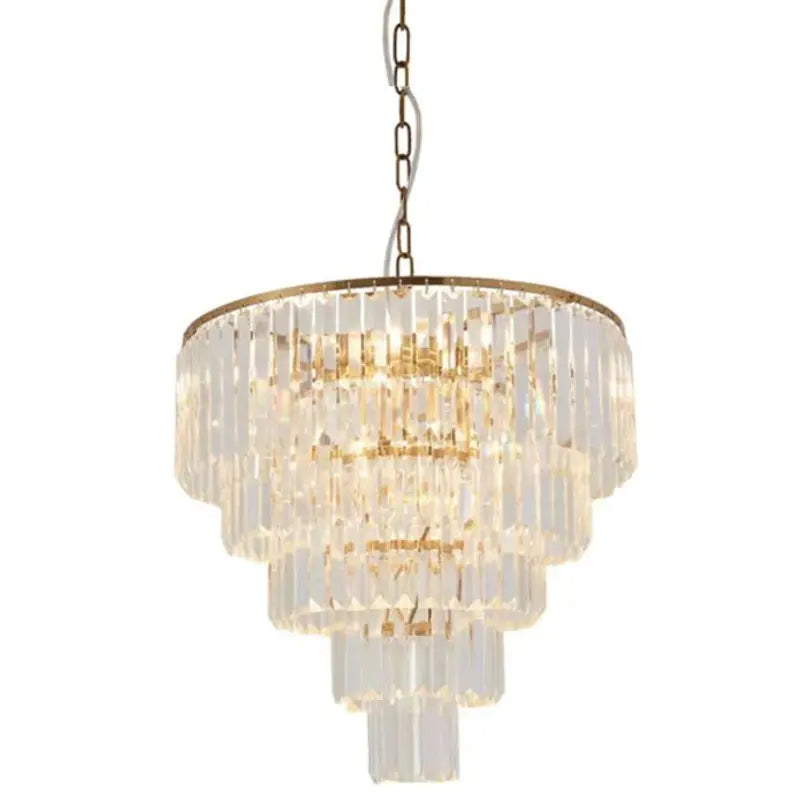 QZAO Lightings: Layered cake Crystal Pendant