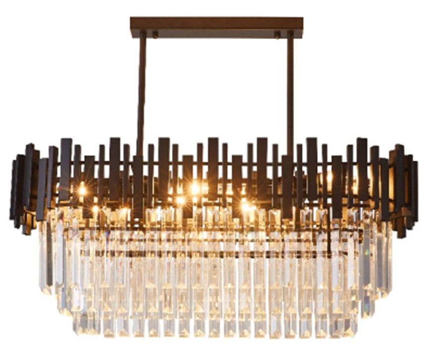 QZAO Lightings: Four Layer Crystal Pendant