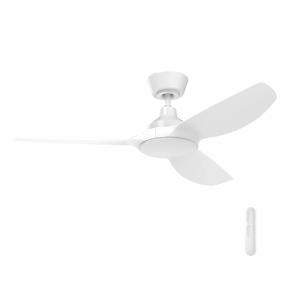 Mercator Lighting 48" Jota S DC Ceiling Fan White-FC2110123WH