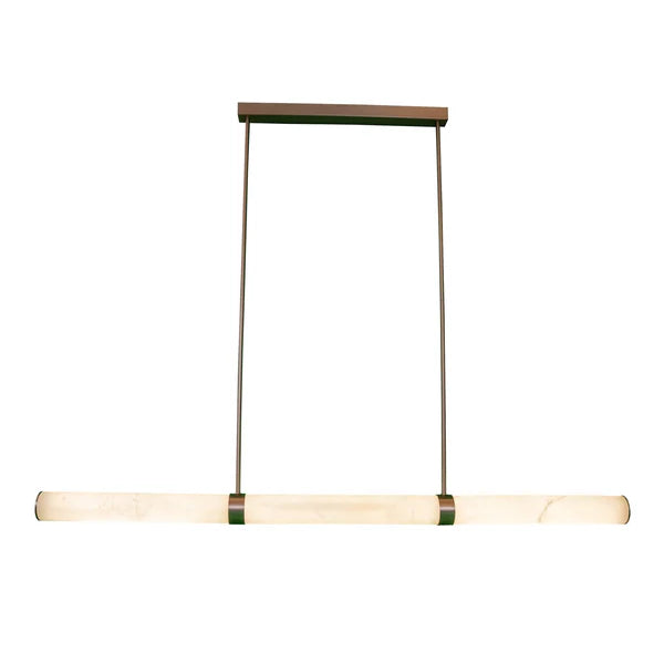 Madison Marble Pendant Light Brass