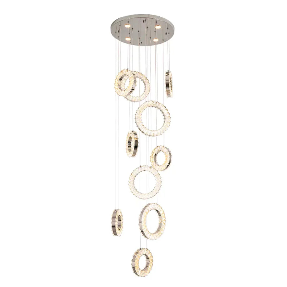 QZAO Lightings: Dangling Hoop Pendant