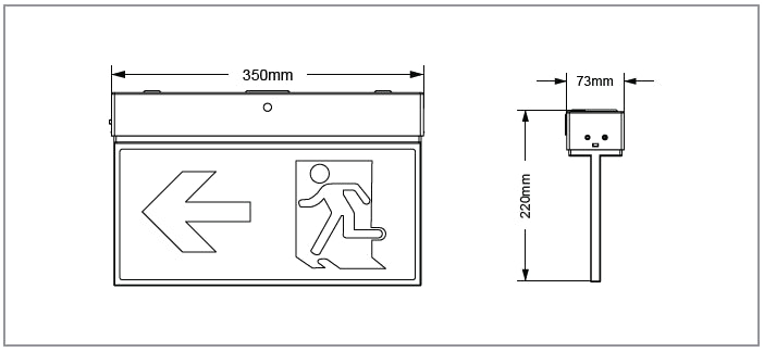 Lawell: RAMBO Universal Blade Exit Light