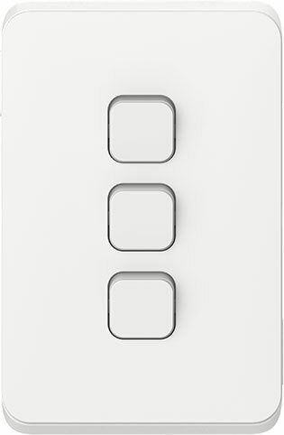 Clipsal Iconic 3 Gang Switch
SKU: CL3043VA-VW