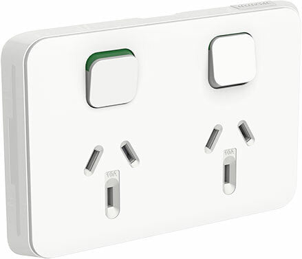 Clipsal Iconic Double Powerpoint 10A
SKU: CL3025-VW