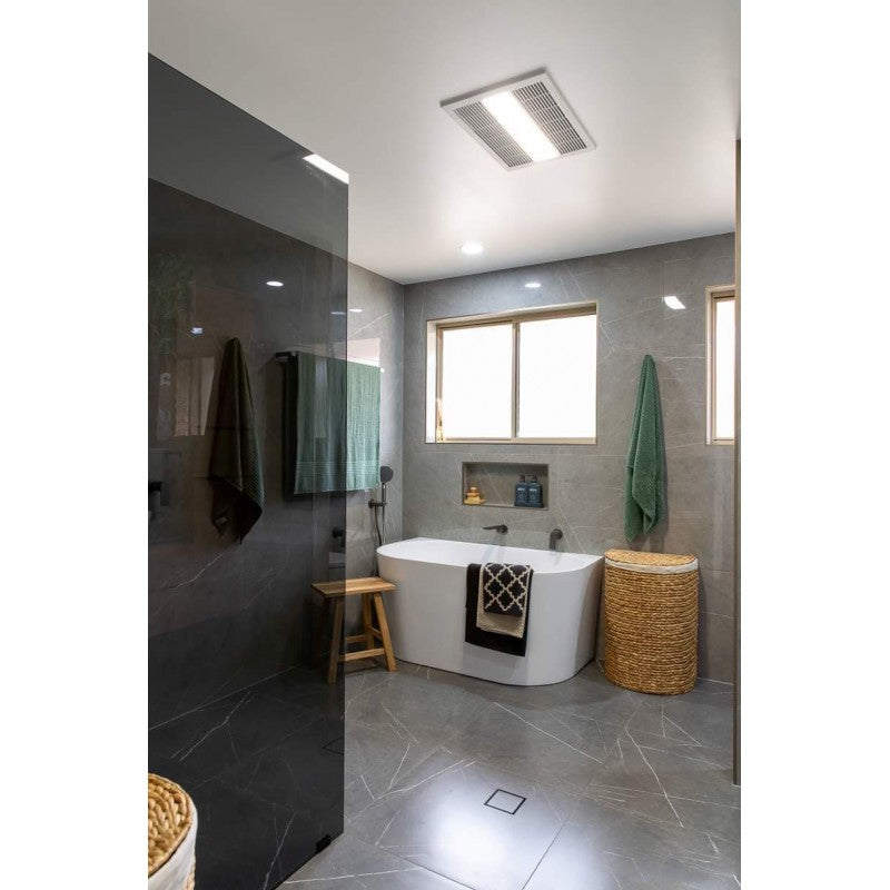 Ventair Sahara Bathroom 4 in 1 Heater Cooling Exhaust Fan Light