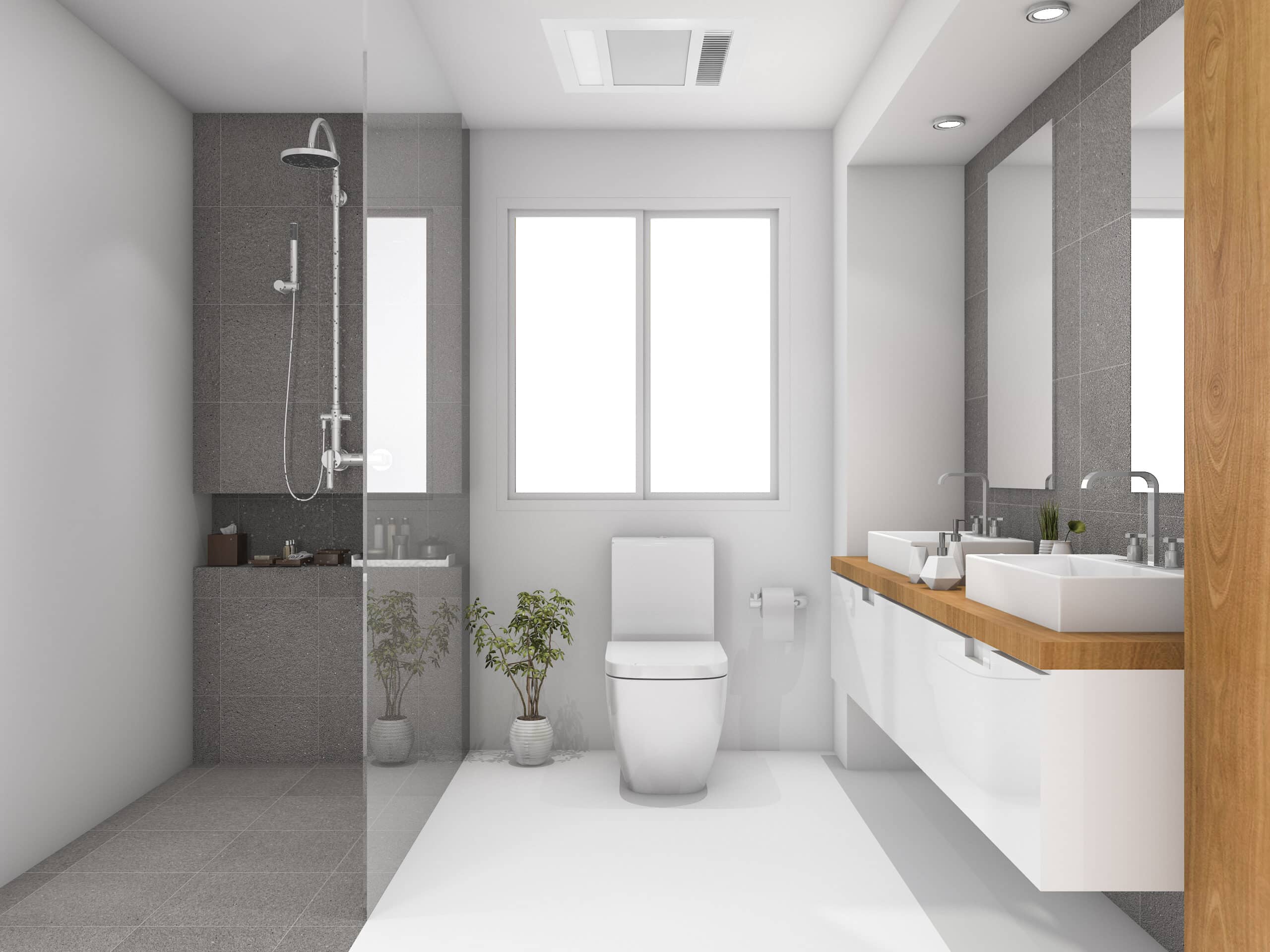 Martec Phoenix mini 1000w Halogen Bathroom 3-in-1 - White - Tri-Colour