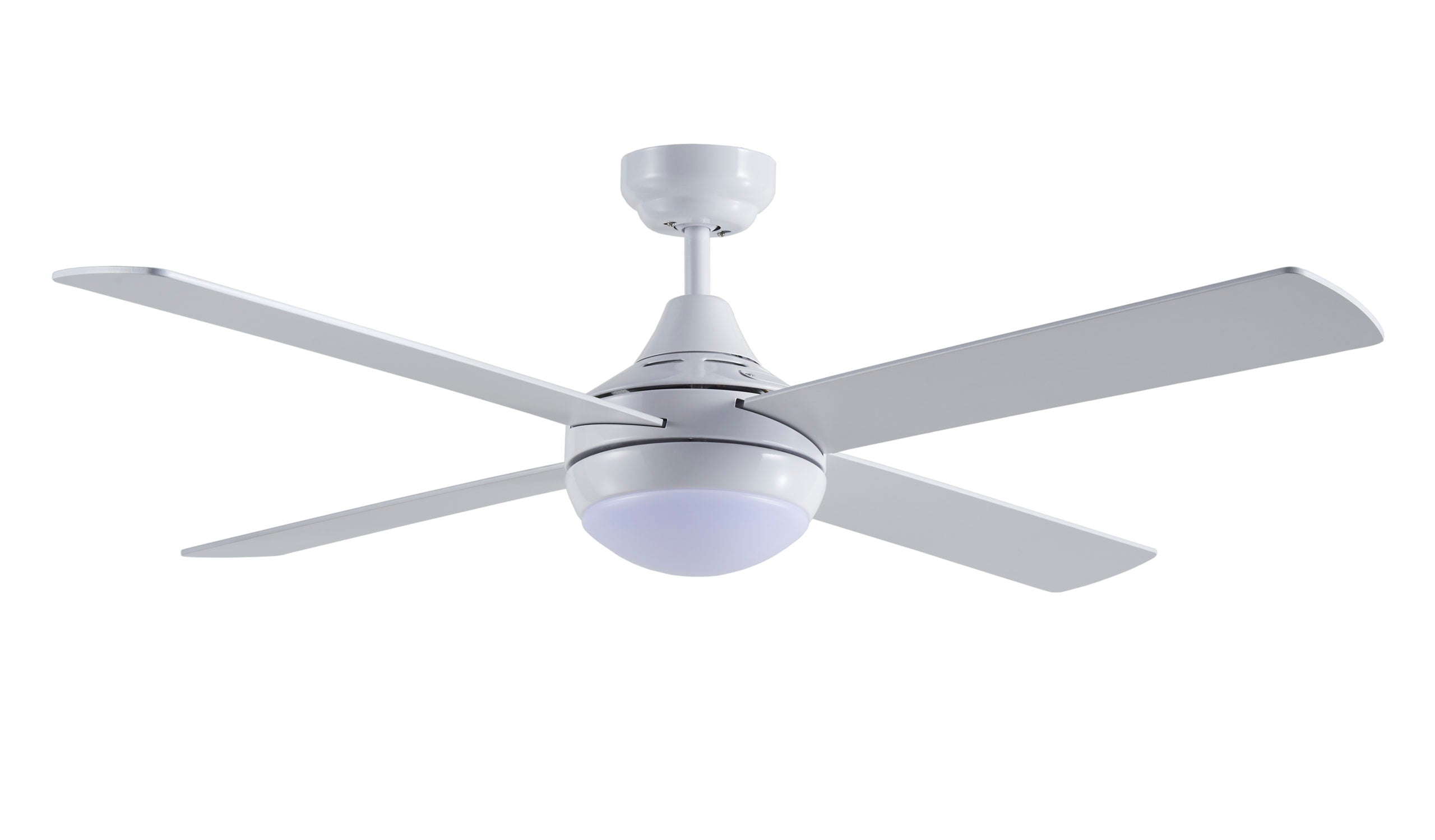Martec Link 48” AC Ceiling Fan with Tricolour LED Light & Wall Control (White)