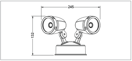 Lawell Lighting VACCUS Twin Spotlight